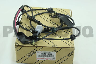 TOY 89430K020 SENSOR SPEED  FR LH