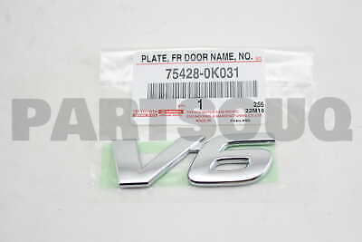 754280K031 PLATE FR DOO