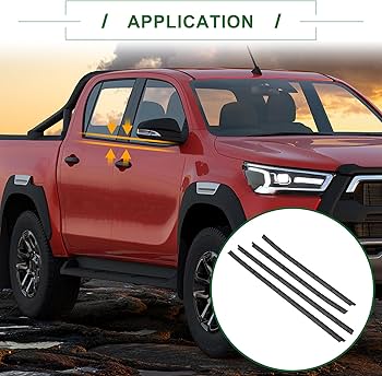 WEATHERSTRIP, REAR DOOR GLASS, INNER LH