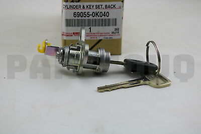 CYLINDER KEY SET TAILGATE D4D