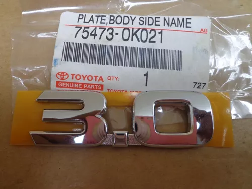 PLATE BODY SIDE 3.0 *ST* 